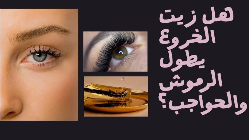 هل زيت الخروع يطول الرموش والحواجب؟ تعرفي على فوائده وطريقة استخدامه والنتائج المتوقعة