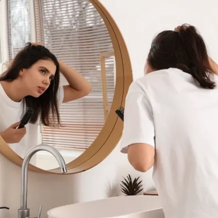 أسباب قشرة الشعر عند النساء