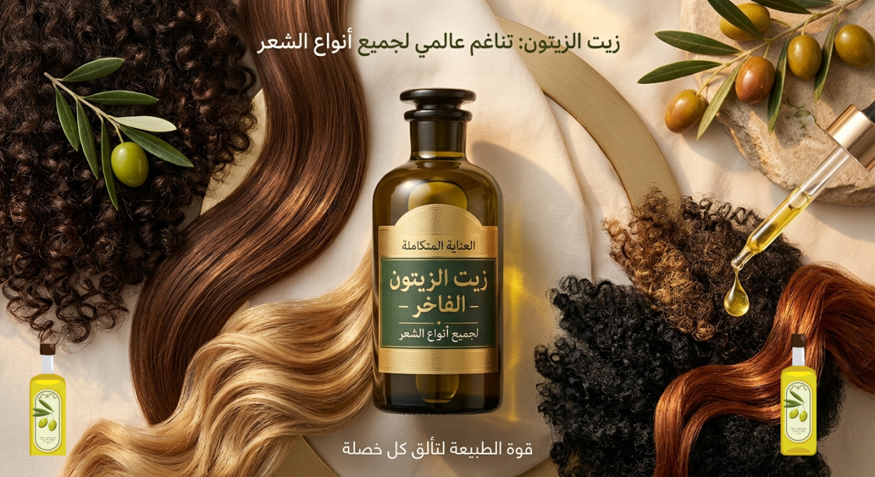 ماذا يحدث عند استخدام زيت الزيتون على جميع أنواع الشعر؟ 4 تجارب ناجحة
