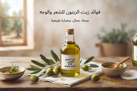 فوائد زيت الزيتون للوجه والشعر