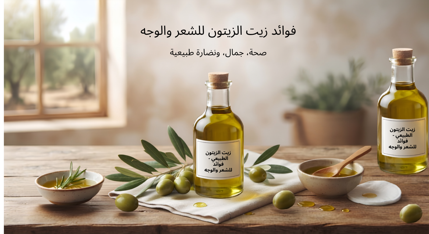 فوائد زيت الزيتون للوجه والشعر