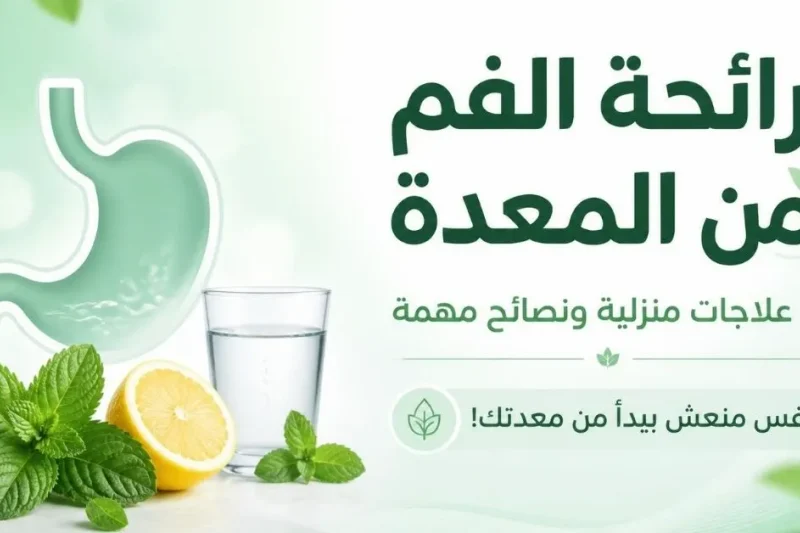سبب رائحة الفم الكريهة من المعدة