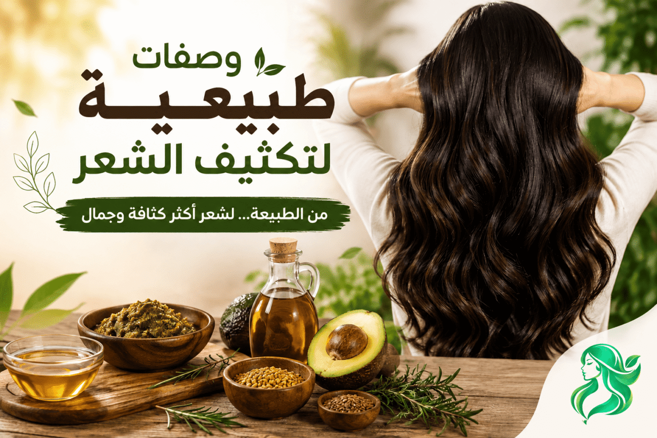 وصفات طبيعية لتكثيف الشعر: طرق بسيطة للعناية بالشعر وتعزيز نموه