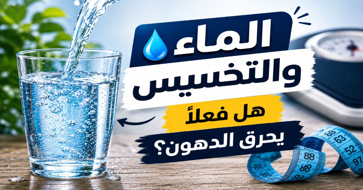الماء والتخسيس: هل شرب الماء يساعد فعلًا على فقدان الوزن؟